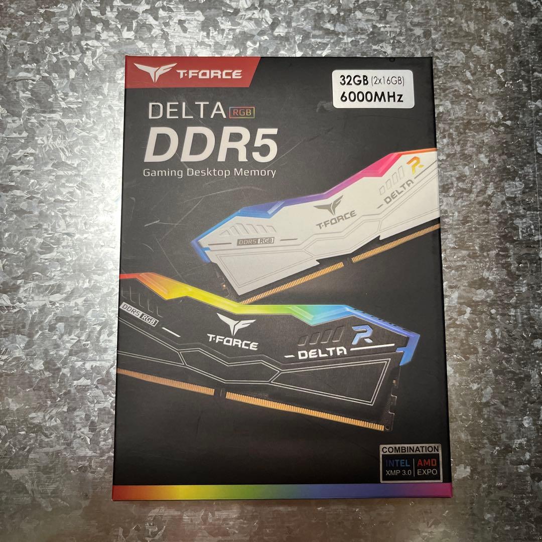 Team RGB DDR5 6000MHz 32GB (16GBx2枚)