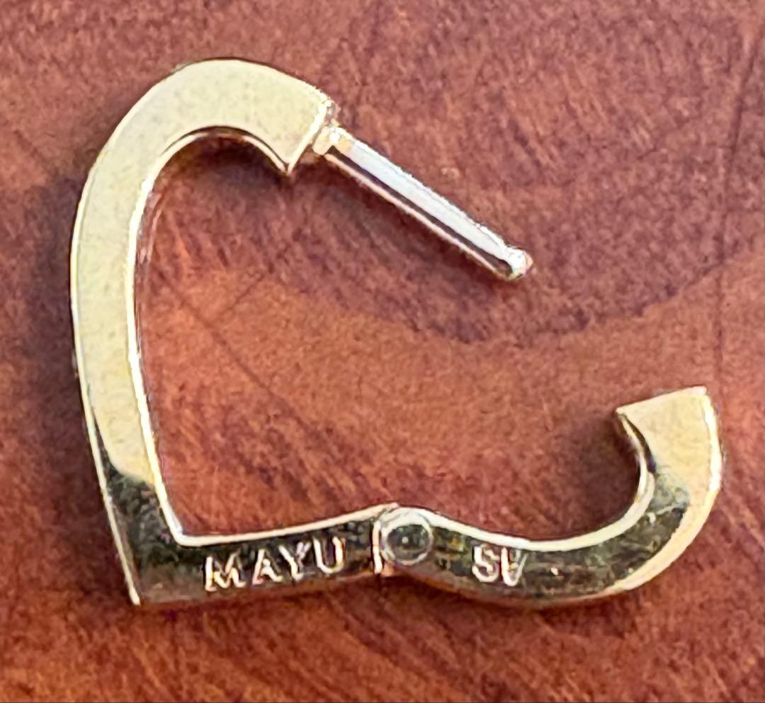 MAYU ハートフープピアス　片耳