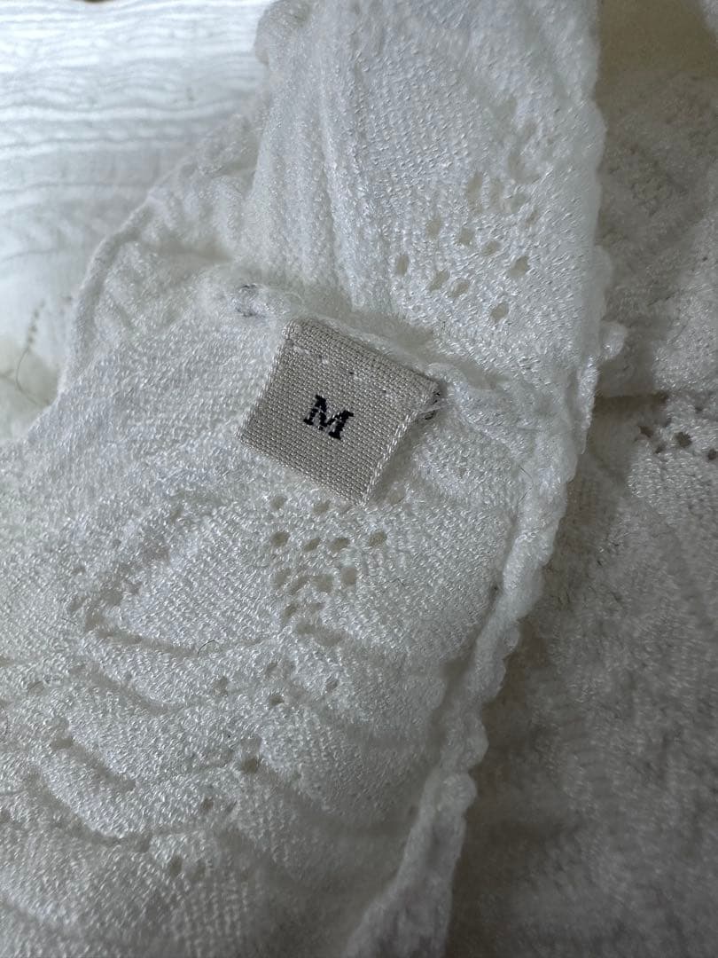 Sezane　セザンヌ　ブラウス　ニット　M　ホワイト　Roma Jumper