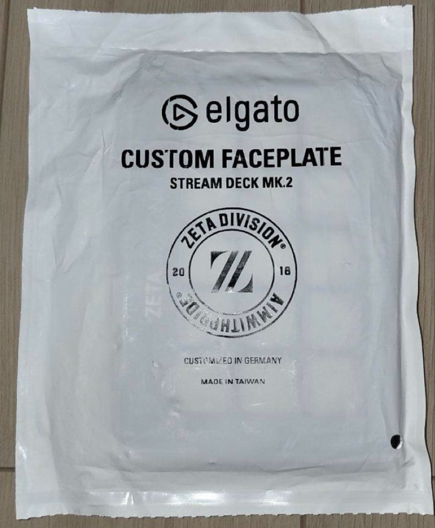 ZETA DIVISIONコラボモデル StreamDeck Faceplate