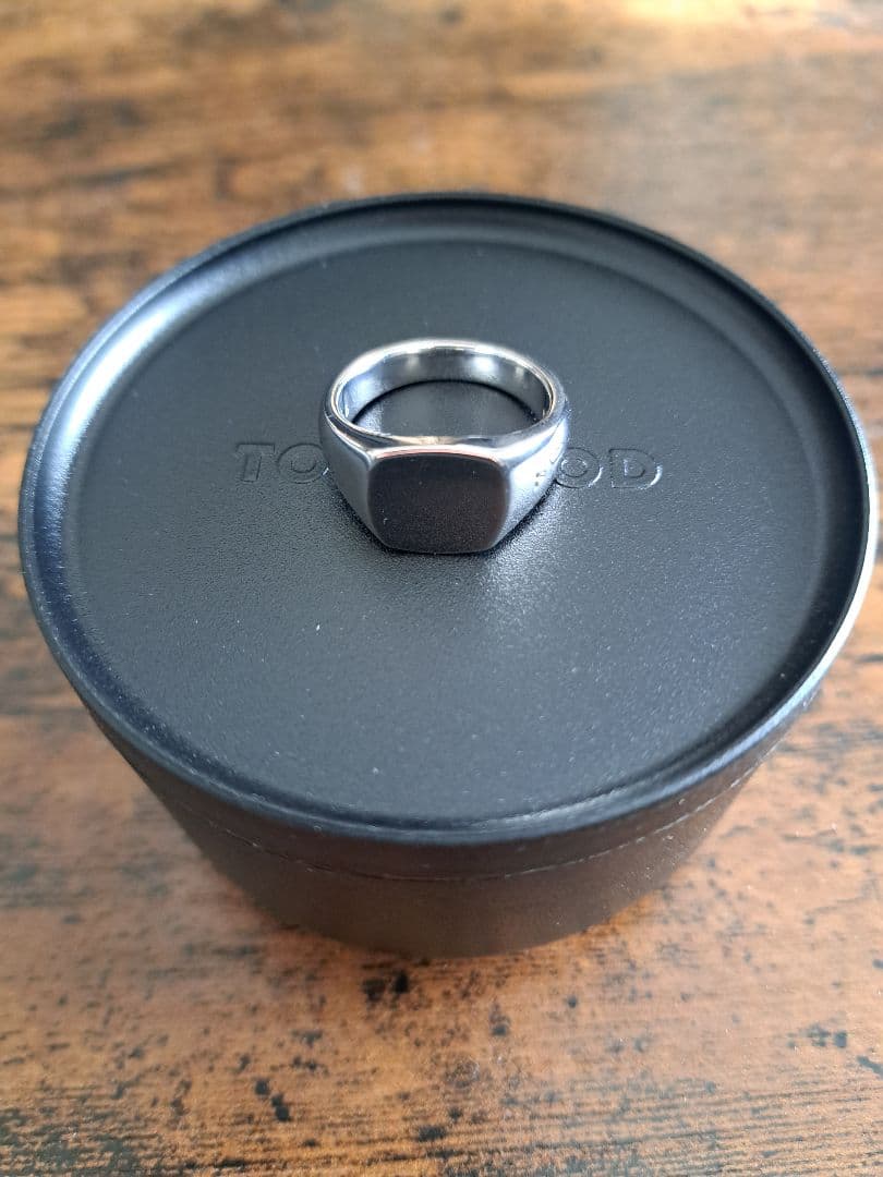 Tom Wood　Kay Ring　サイズ58(18号)　2025年5月購入