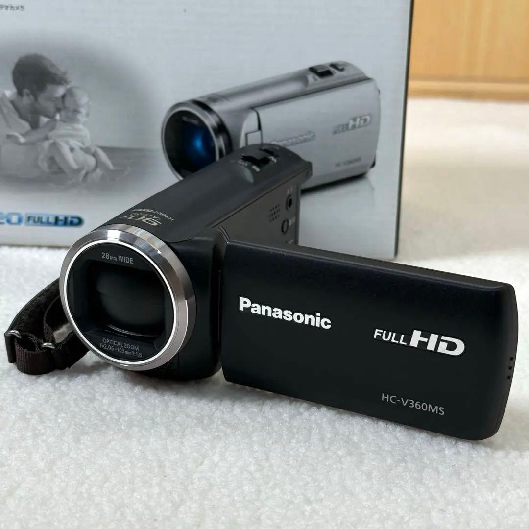 美品！Panasonic HC-V360MS ビデオカメラ　パナソニック