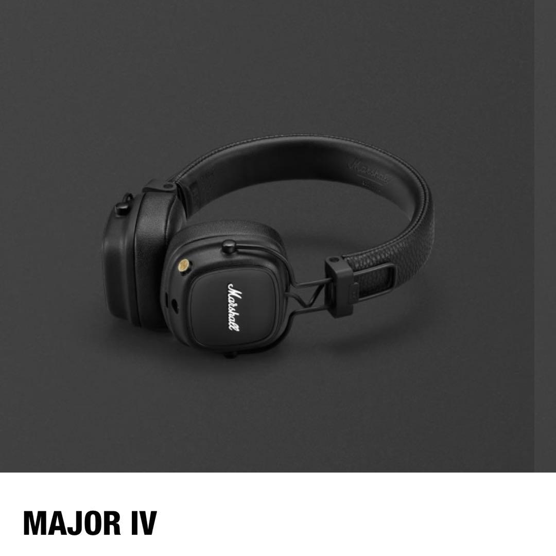 Marshall (マーシャル)ヘッドフォン Major Ⅳ Black