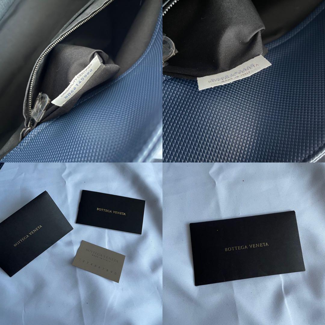 ✨極美品✨　Bottega Veneta マルコポーロ　ビジネスバッグ　ブルー