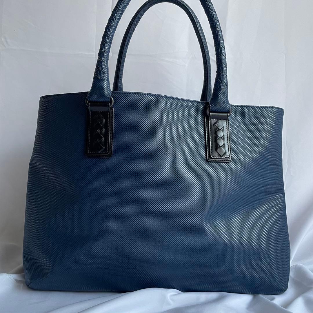 ✨極美品✨　Bottega Veneta マルコポーロ　ビジネスバッグ　ブルー