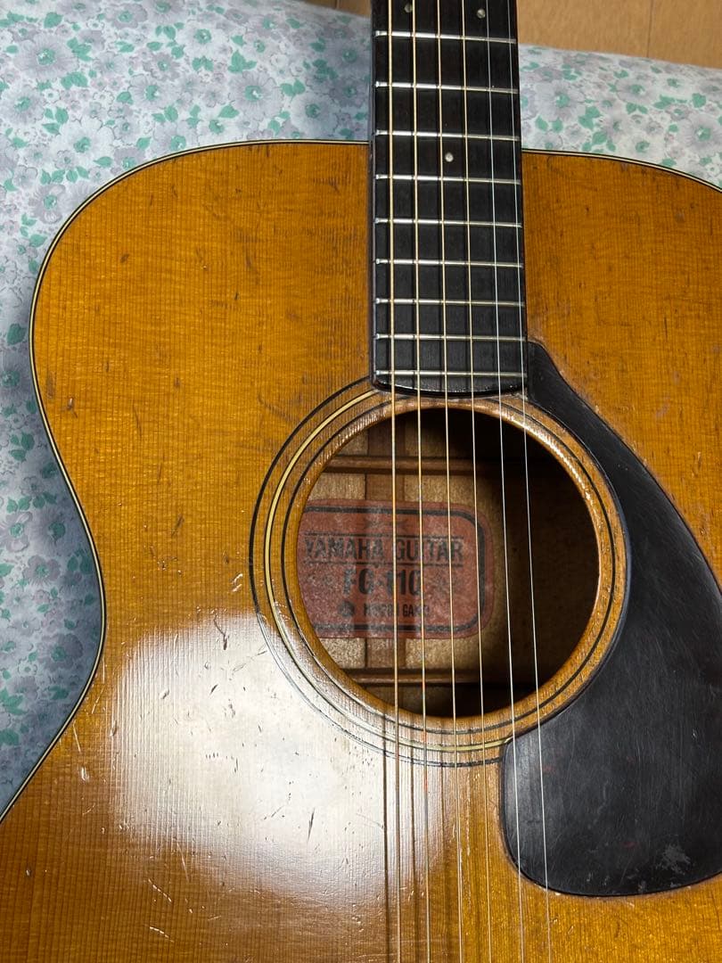 '69年製❗️YAMAHAヤマハ FG110赤ラベル　横ロゴ　調整済‼️