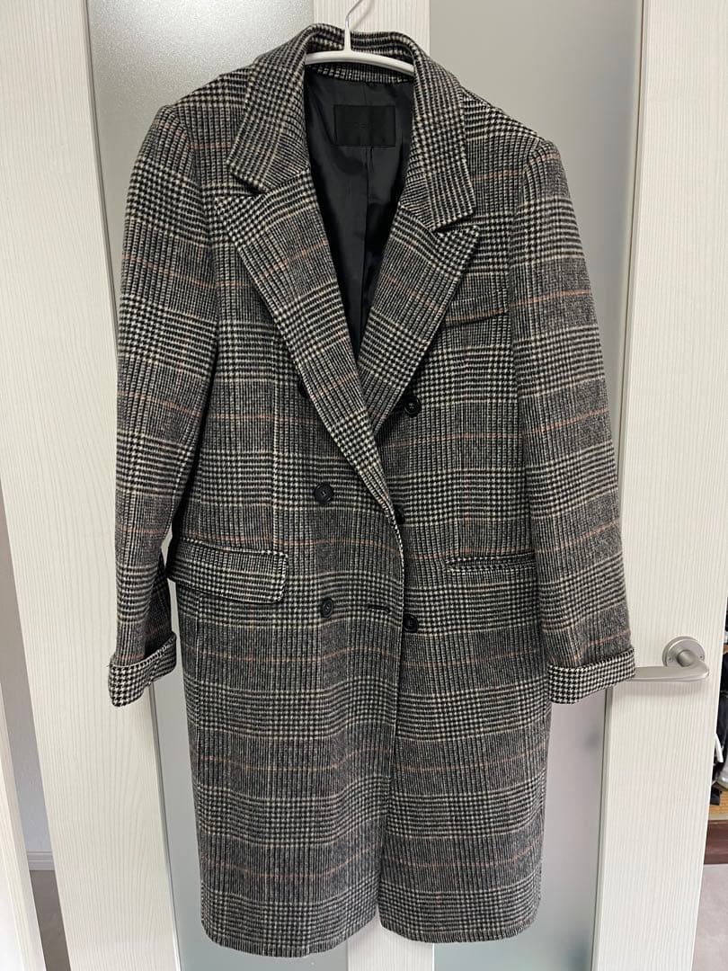 cats2017ページ　チェック柄 コート2点おまとめ買い