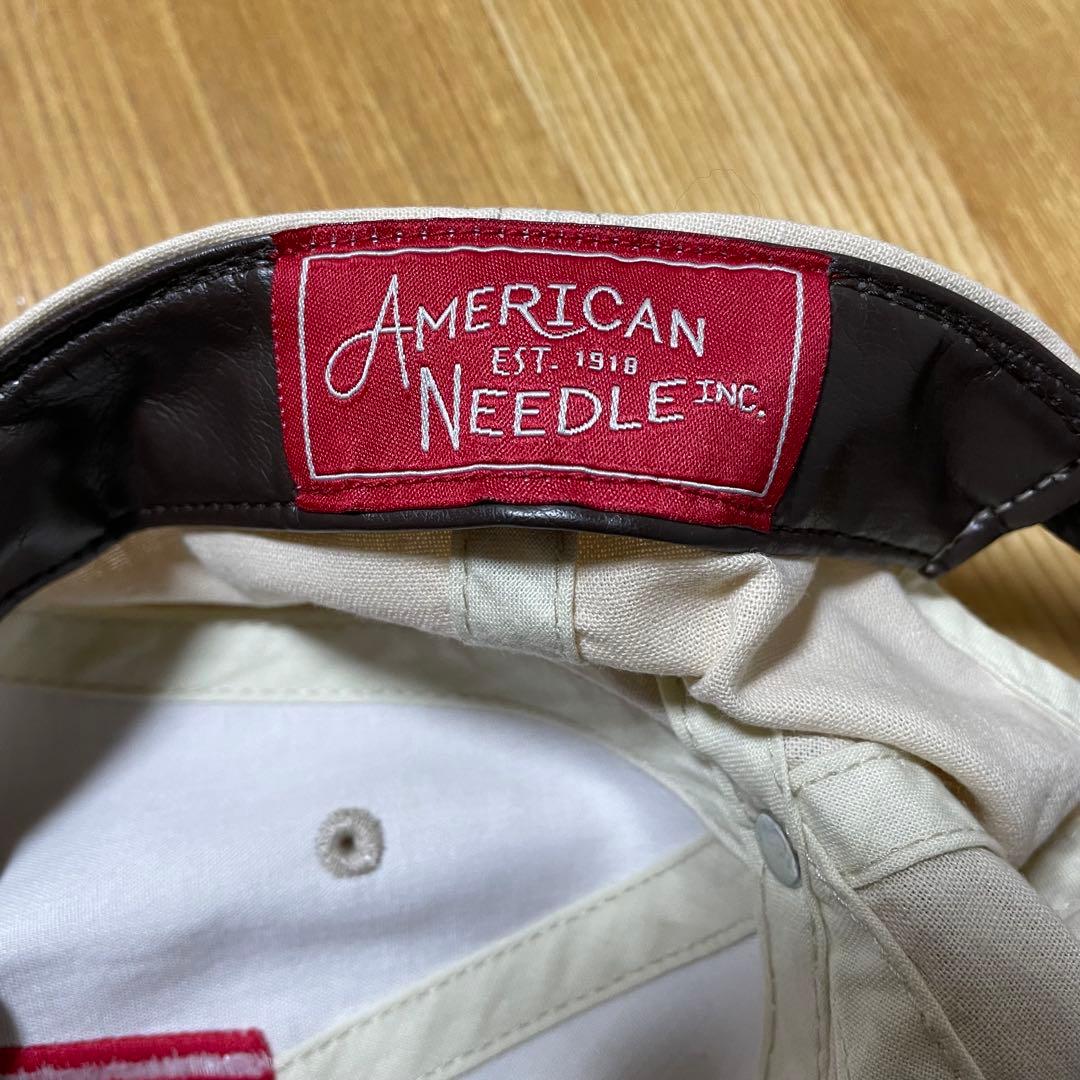 美品 アメリカンニードル ベースボールキャップ ロサンゼルス・エンゼルス LA