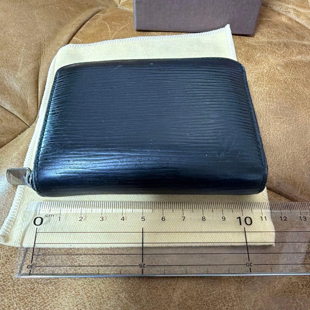 ルイヴィトン　LOUIS VUITTON エピ　黒 レザー ケース
