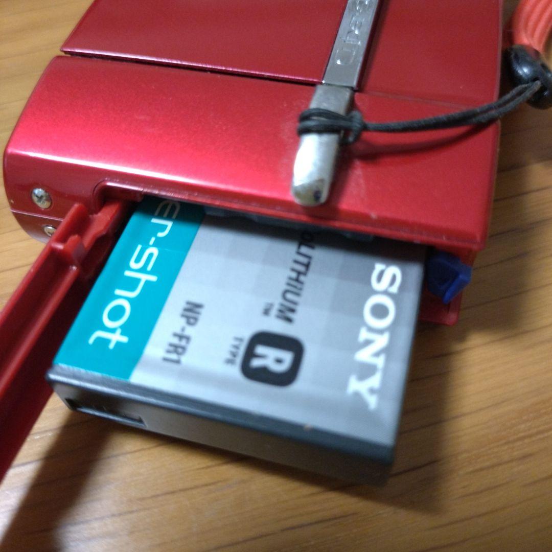 SONY Cyber-shot レッド コンパクトデジタルカメラ