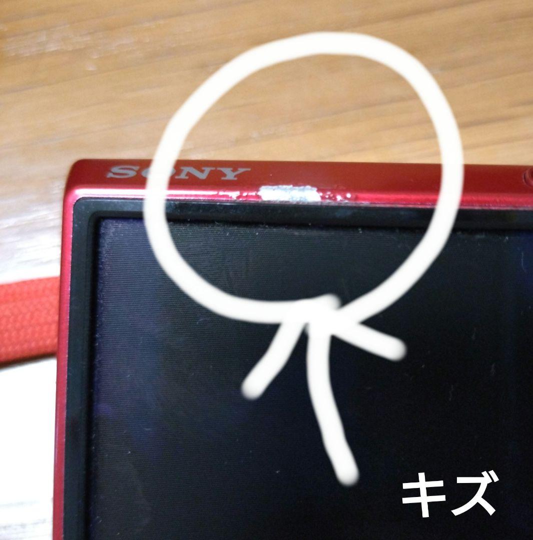 SONY Cyber-shot レッド コンパクトデジタルカメラ