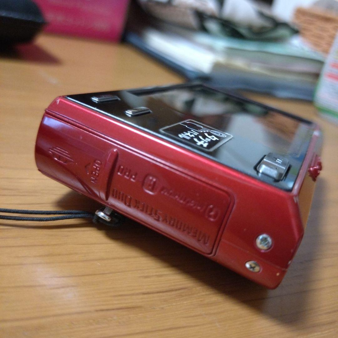 SONY Cyber-shot レッド コンパクトデジタルカメラ