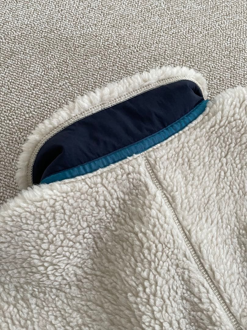 パタゴニア クラシック・レトロX・ジャケット　メンズSサイズ　ナチュラル