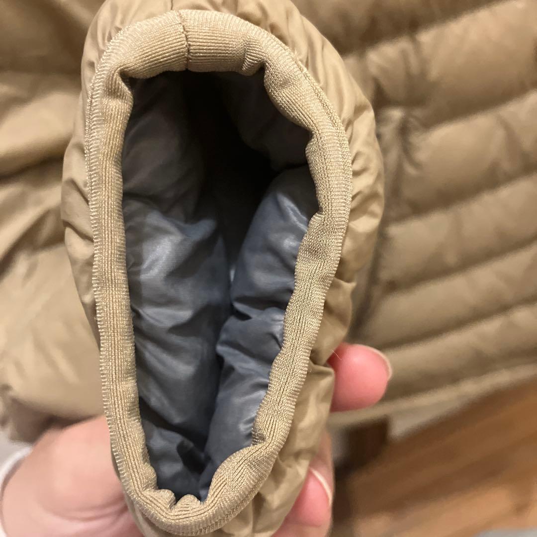 【りここ】【美品】danton ダウンジャケット　ベージュ　34