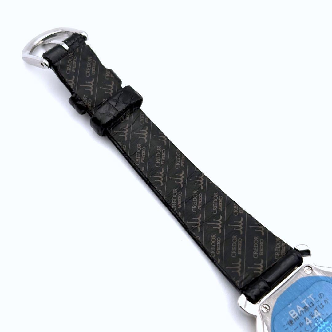 SEIKO CREDOR ダイヤベゼル 18KT x SS クォーツ 腕時計