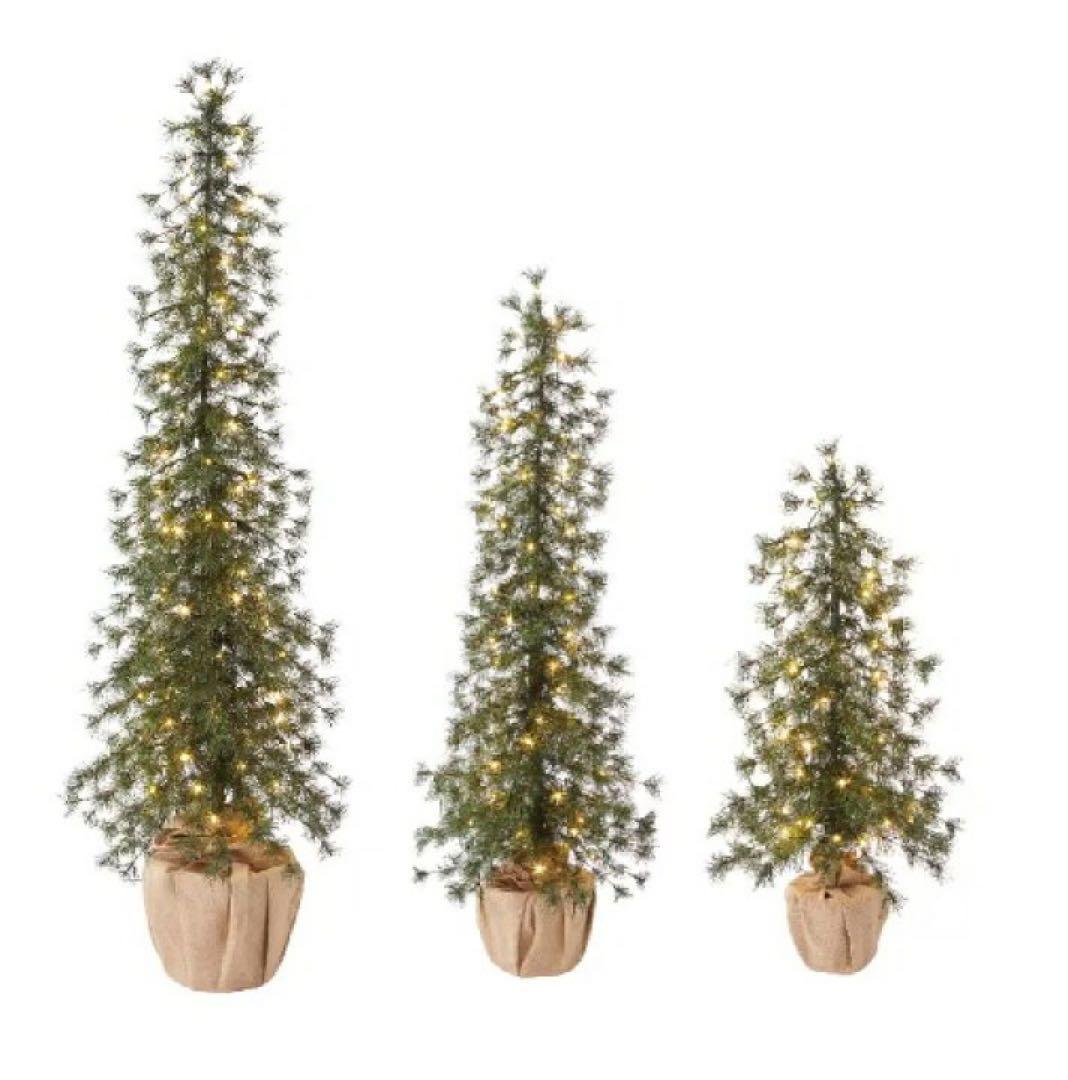 【COSTCO】コストコ LED アルパインツリー 3点セット クリスマスツリー