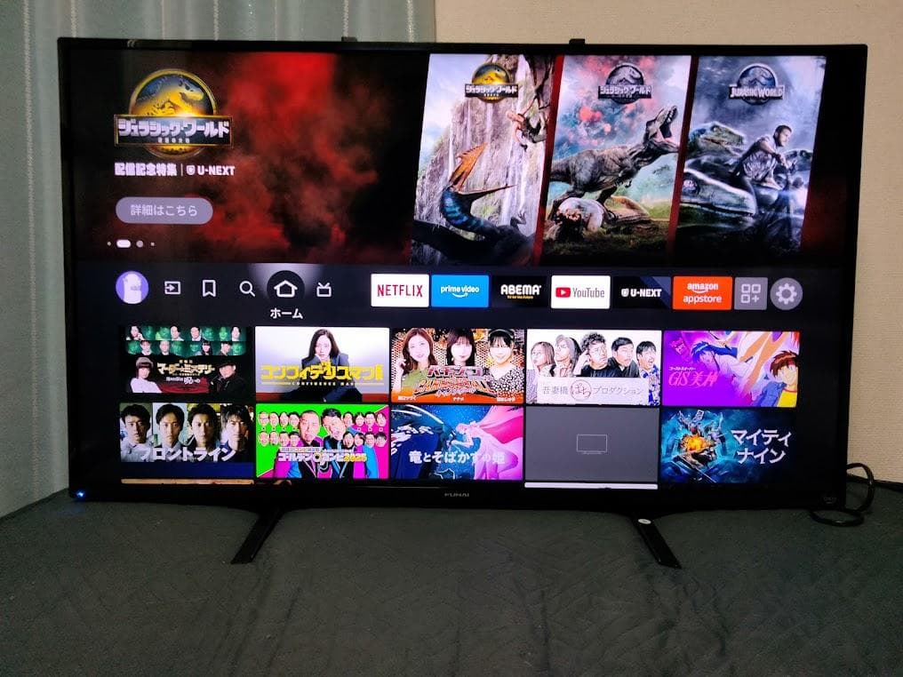 2024年製　横浜駅から３０Km以内は無料配送 43インチ４Kスマートテレビ