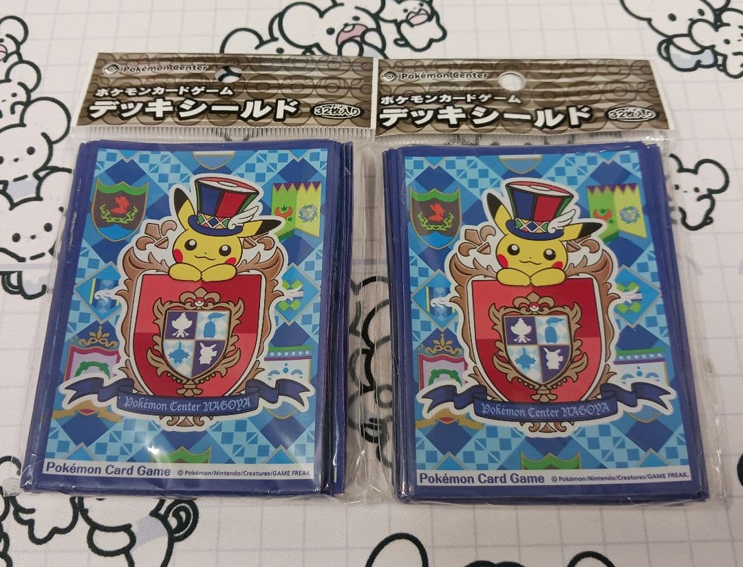 【訳あり】ナゴヤ エンブレム 32枚入×2 デッキシールド ポケカ スリーブ