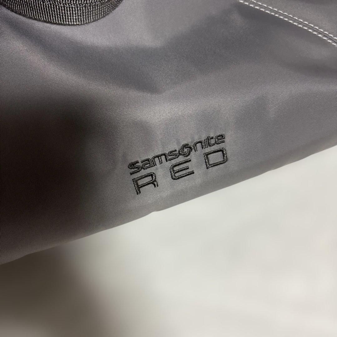 綺麗♡Samsonite RED グレー トートバッグ　アーバンザック　撥水