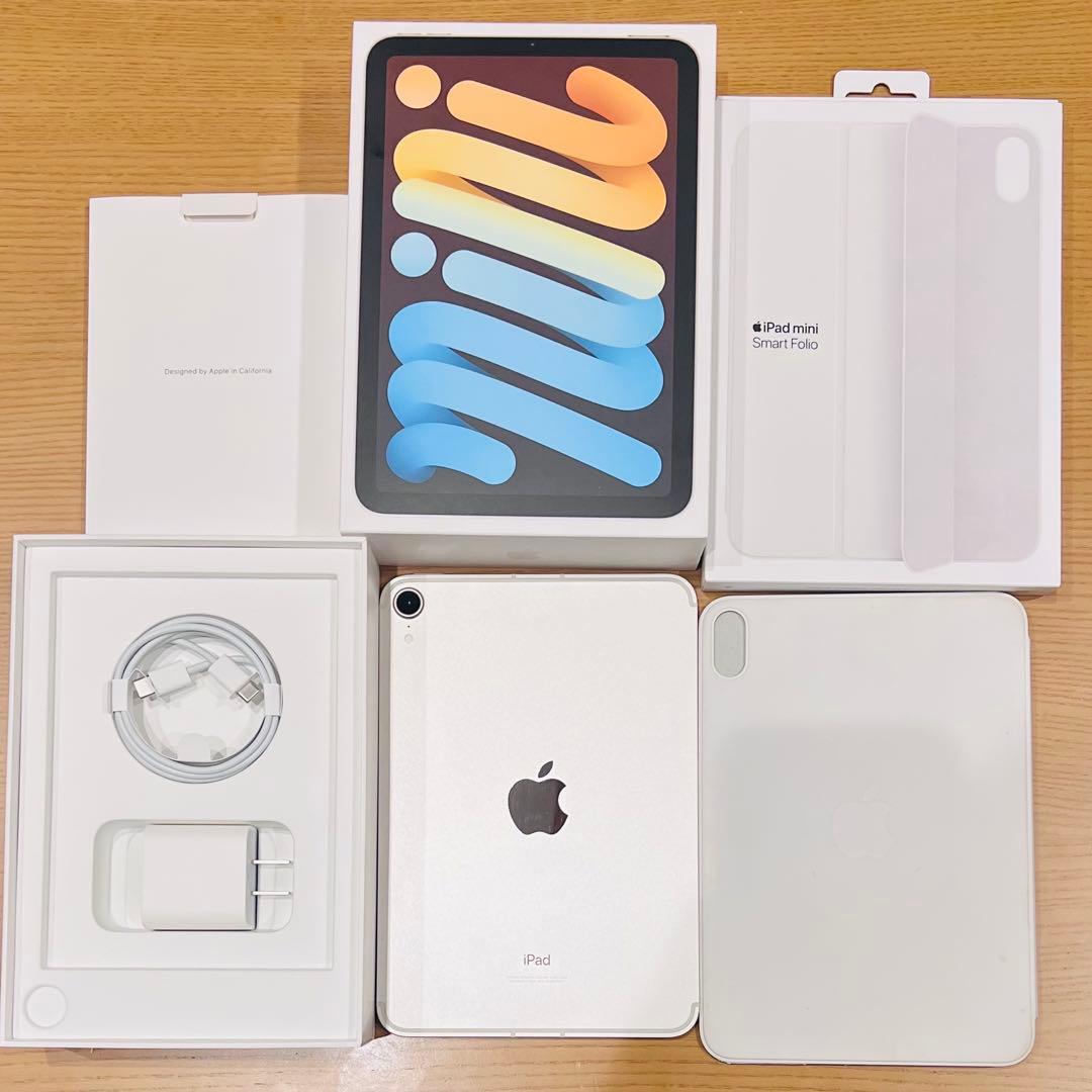 美品 Apple iPad mini6 Wi-Fi + Cellular