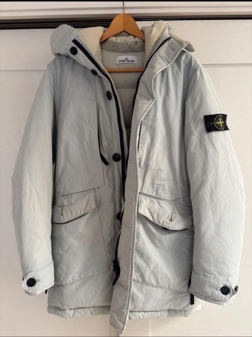 STONE  ファー付き ダウンジャケット XL N-3B