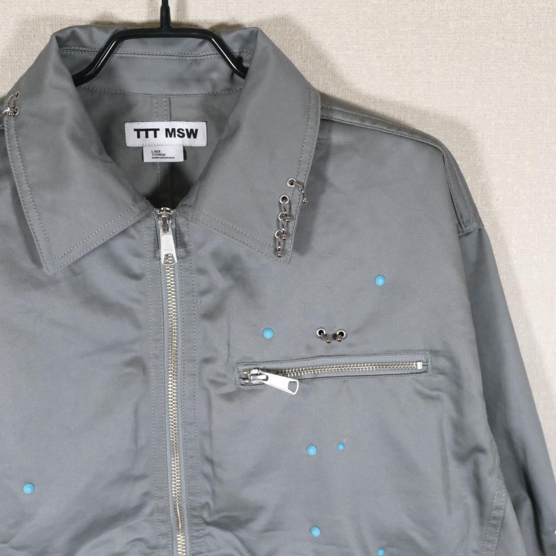 TTT MSW Work jacket w/pierce（GREY）L