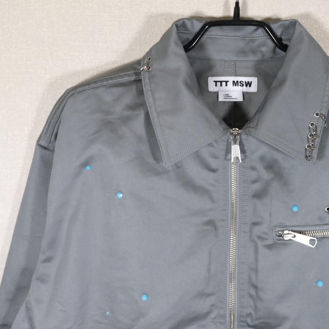 TTT MSW Work jacket w/pierce（GREY）L
