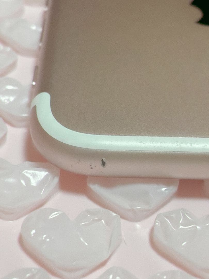 iPhone7 本体 ローズゴールド 128GB SIMロック解除済