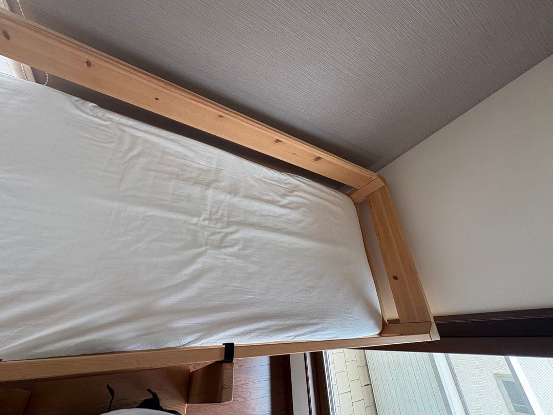 m*i様 無印良品　MUJI パイン材　ミドルベッド