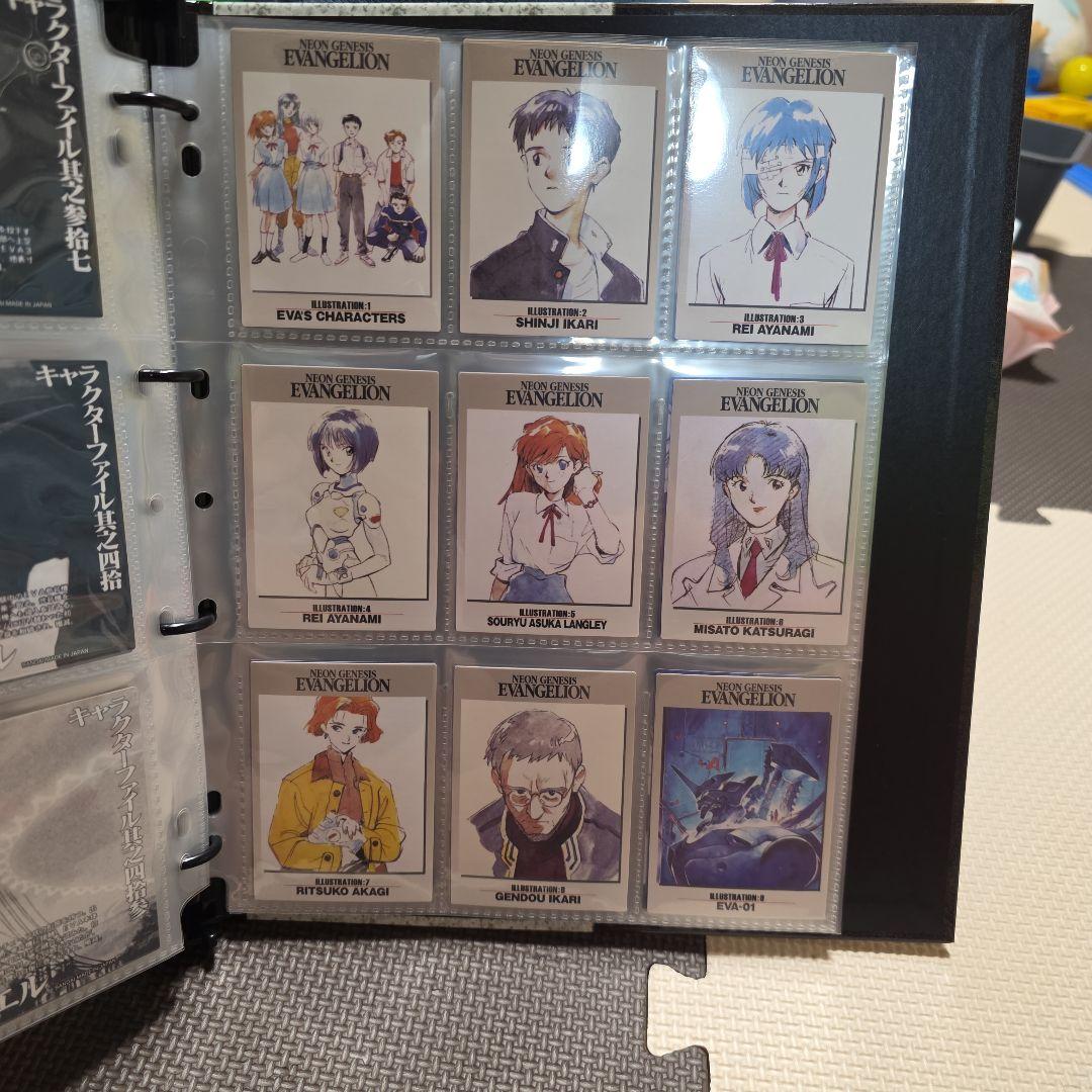 新世紀エヴァンゲリオン カードバインダー　カードダス復刻版