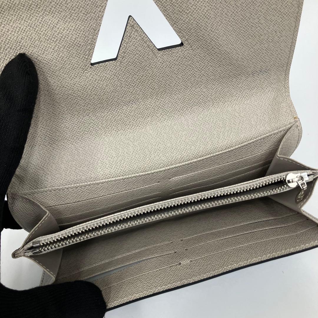 【極美品】Louis Vuitton エピデニム ポルトフォイユツイスト 長財布
