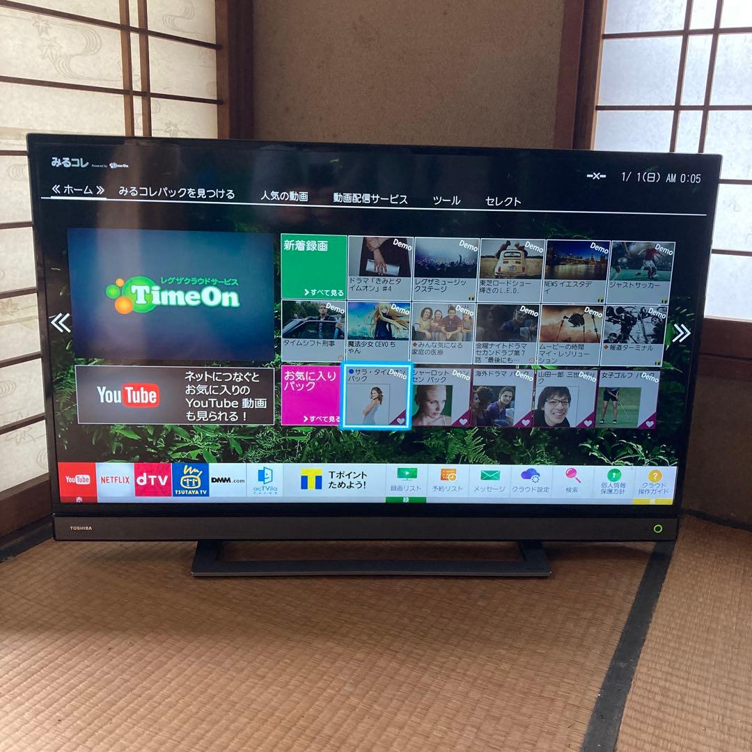 東芝 REGZA 40V31 2018年製 液晶スマートテレビ