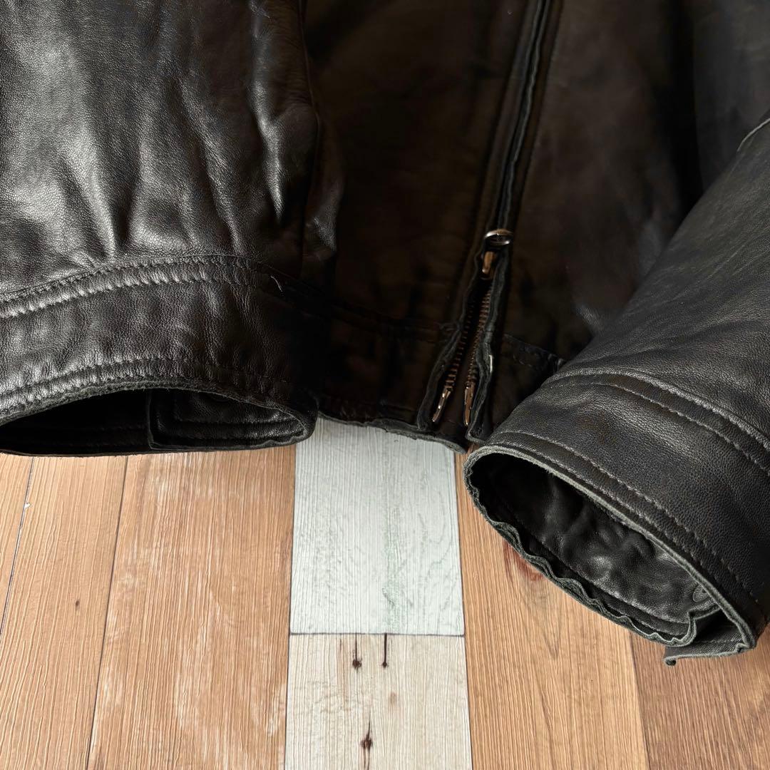 00s Banana Republic レザージャケット S 短丈 GAP期