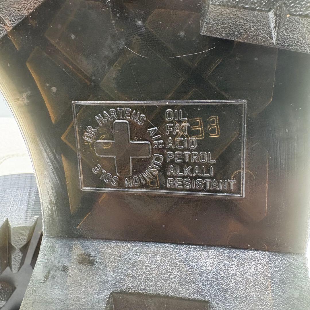 厚底✨ Dr.Martens デボンハート バレンタイン シボ 【38】 白