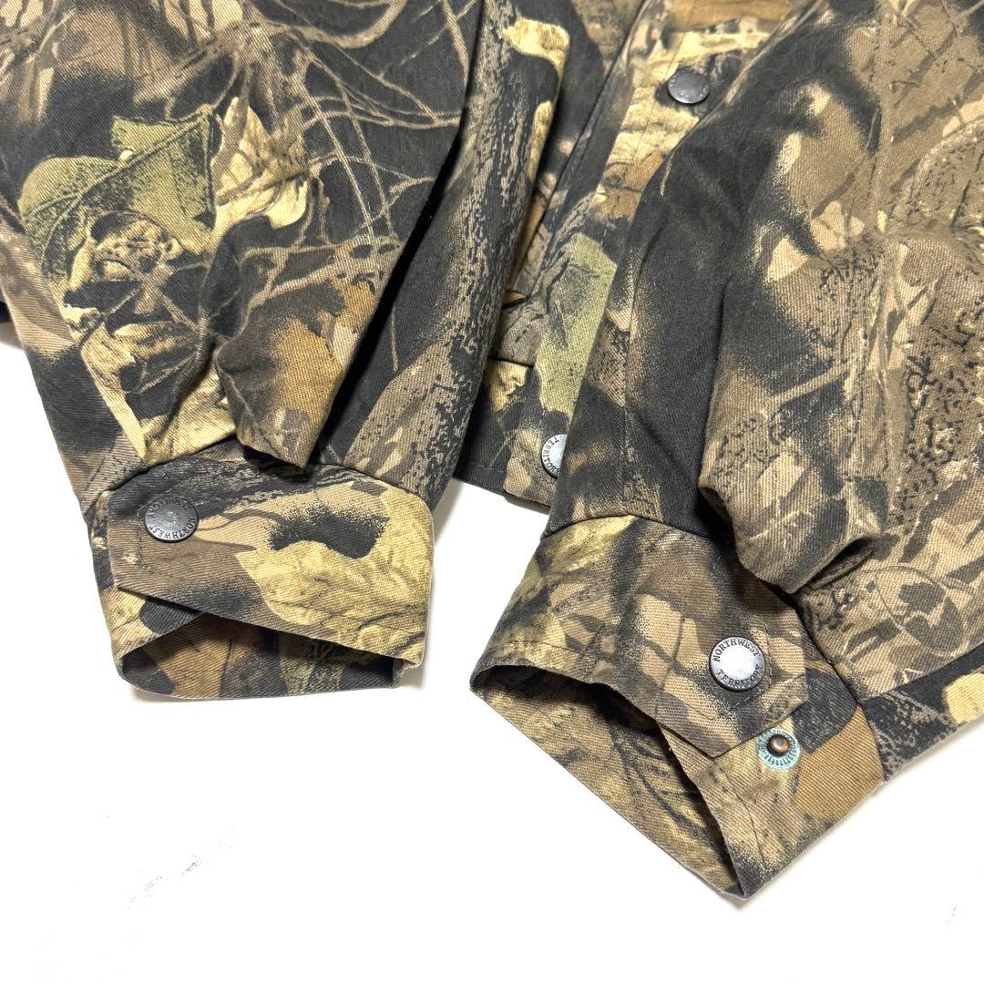 90's NORTHWEST リアルツリー 中綿ブルゾン ハンティング 短丈