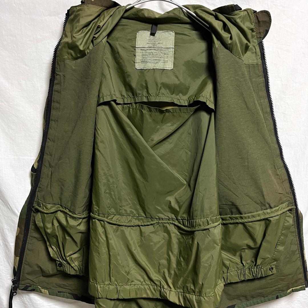 米軍実物 ECWCS Gen1 GORE-TEX ウッドランドカモ L-R