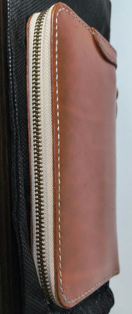 サムライクラフト　ロングウォレット　ラウンドファスナー