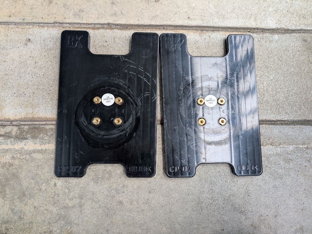 OJKカービング アルペンボード用 プレートCK CP-02 黒色プレート