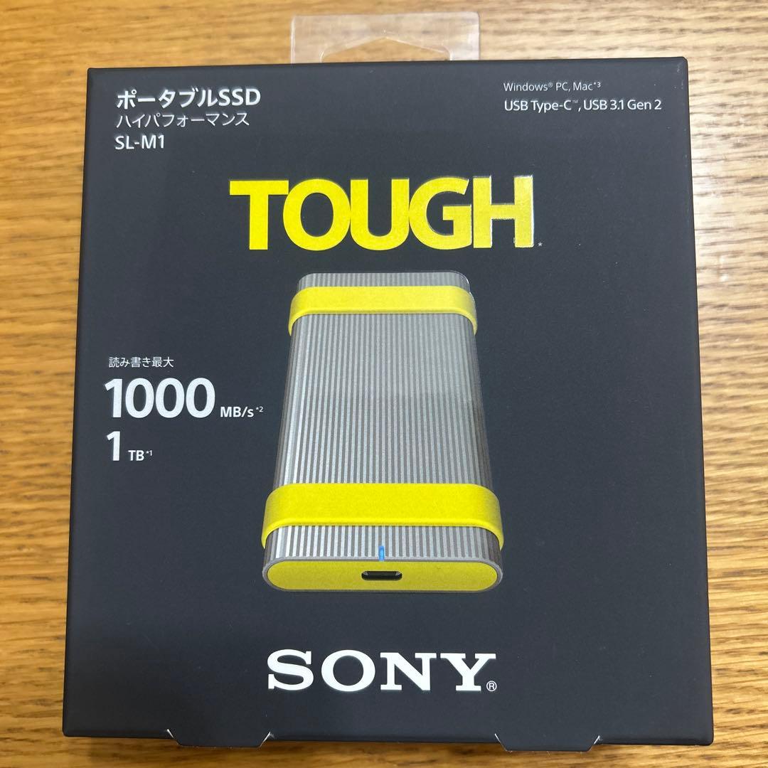 くるみ出品【3台セット】SONY ポータブルSSD SL-M1 1TB