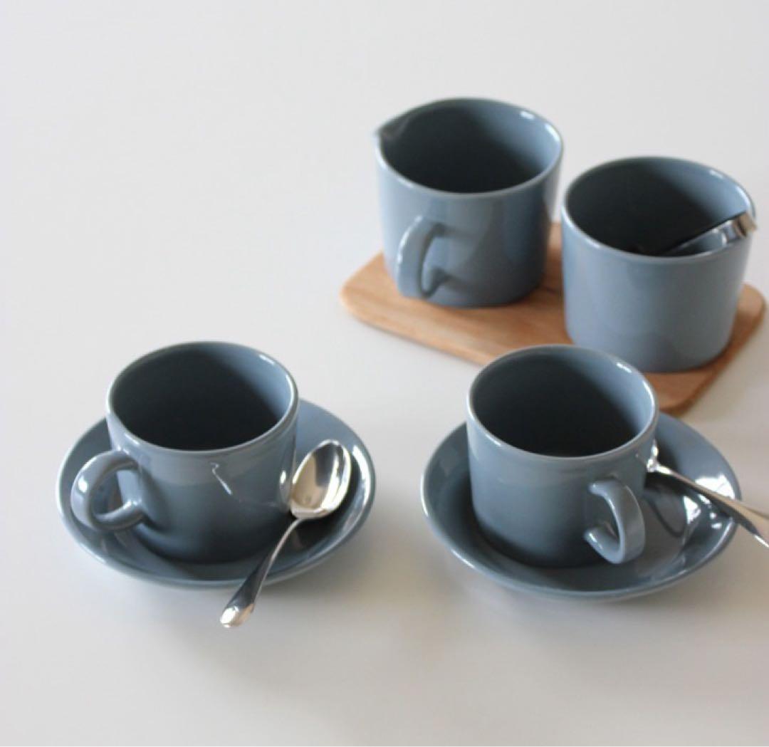 【美品】【廃盤色】ARABIA ヴィンテージ ティーマ C＆S φ7cm 2客