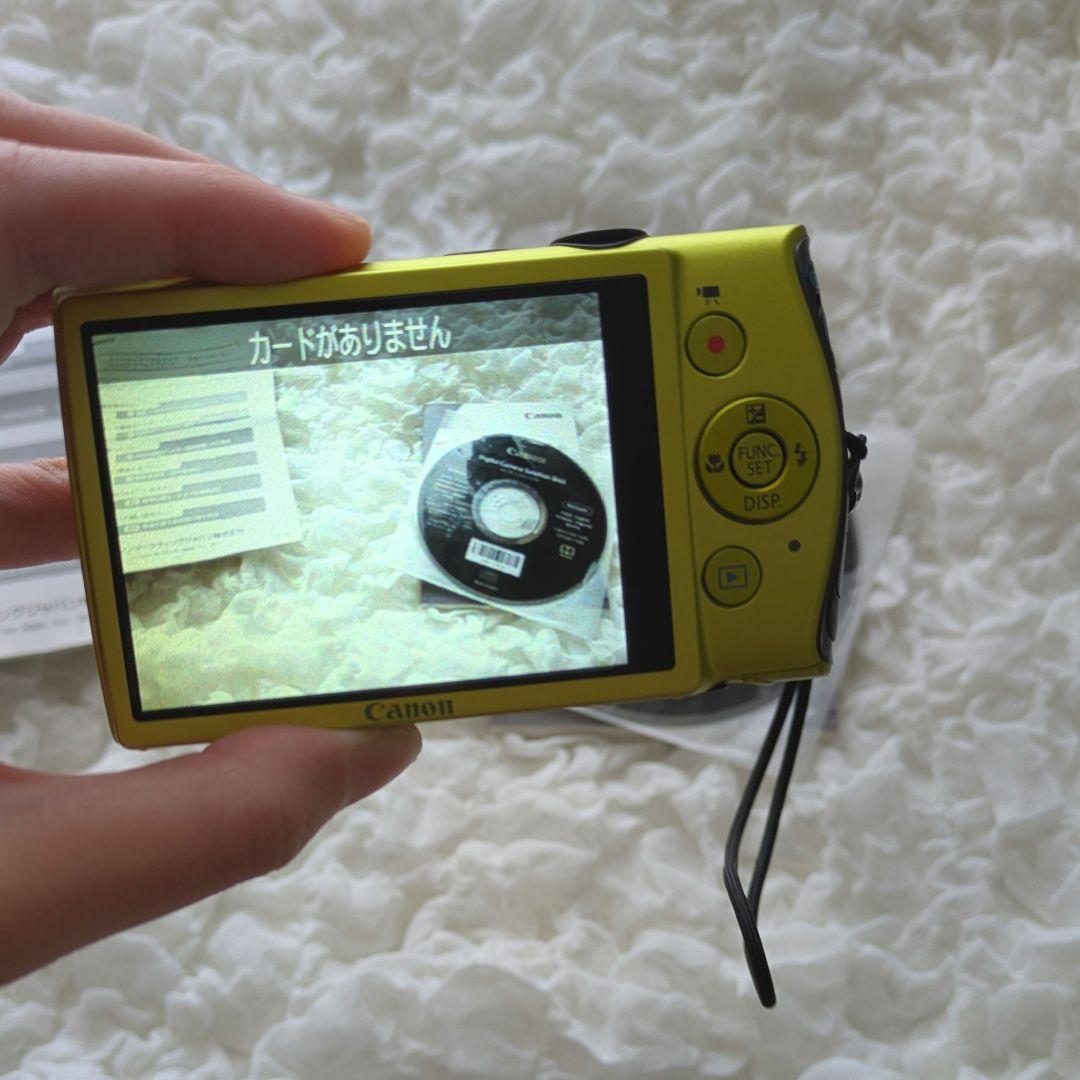 【CANON】キヤノン IXY600F コンパクトデジタルカメラ グリーン