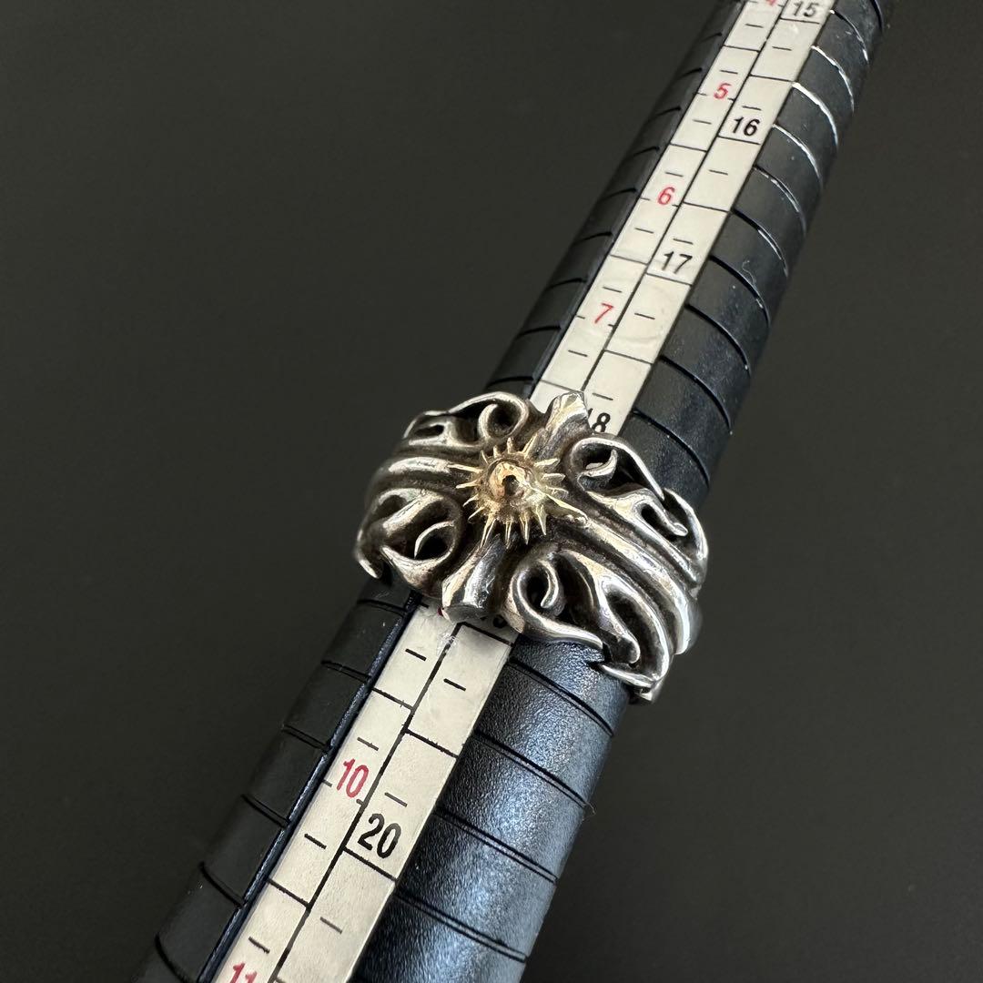 アリゾナフリーダム リング クロスモチーフ k18 19号