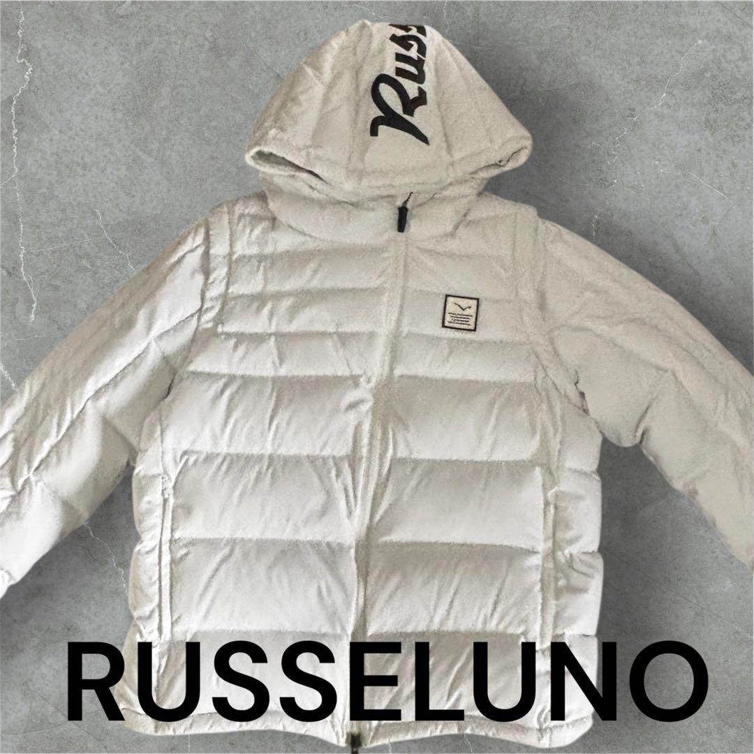 RUSSELUNO ホワイトダウンジャケット size4