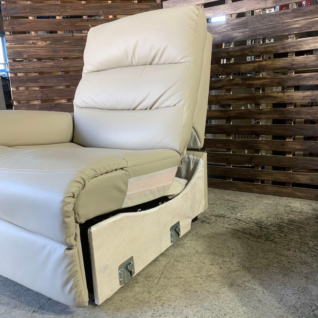 J853 NITORI N リクライニング ソファ 3人掛け