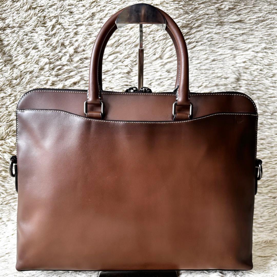 コーチ　ベケット　ポートフォリオ　スリム　ブリーフ　ビジネスバッグ　2way