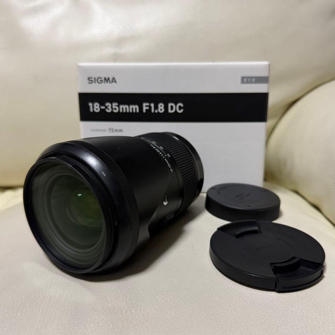 SIGMA Art 18-35mm F1.8 DC ズームレンズ