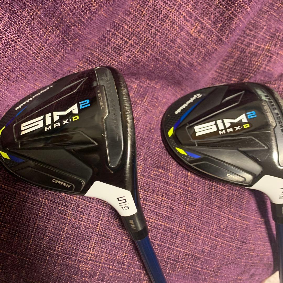 テーラーメードSIM2 MAXD の、5W,7Wの2本セット