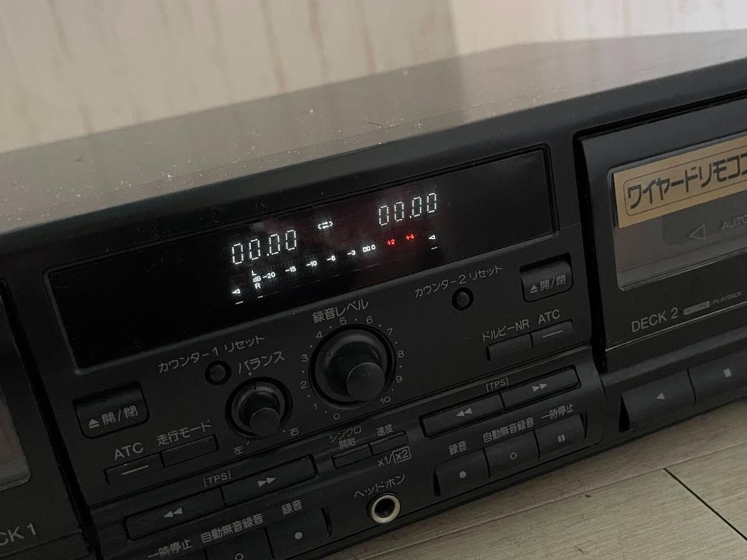 テクニクス カセットデッキ RS-TR4750 動作確認済 ダブルカセット