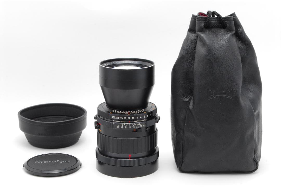 【レンズフード＆ケース付】マミヤ Mamiya Sekor 250mm F4.5