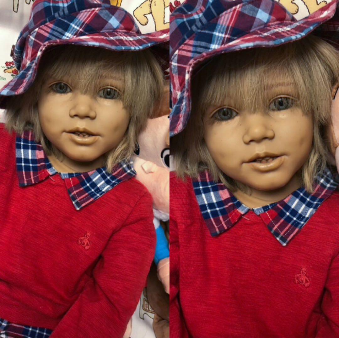 イケメンくん♡Annette Himstedt アネッテドール　リボーンドール